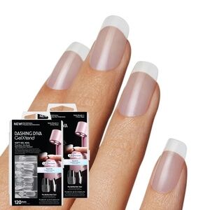 Dashing Diva GelXtend Clear Press On Nails 2 Pack